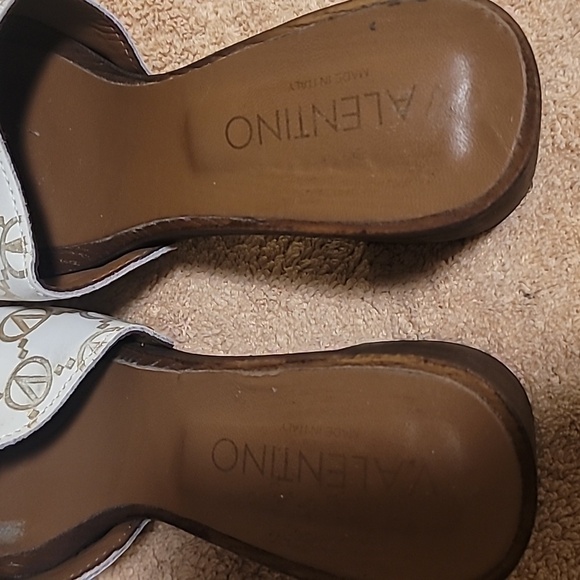 VALENTINO BY MARIO VALENTINOKiki Heeled Slide Sandal SZ 7.5 MARKED EU 38 - Picture 12 of 14